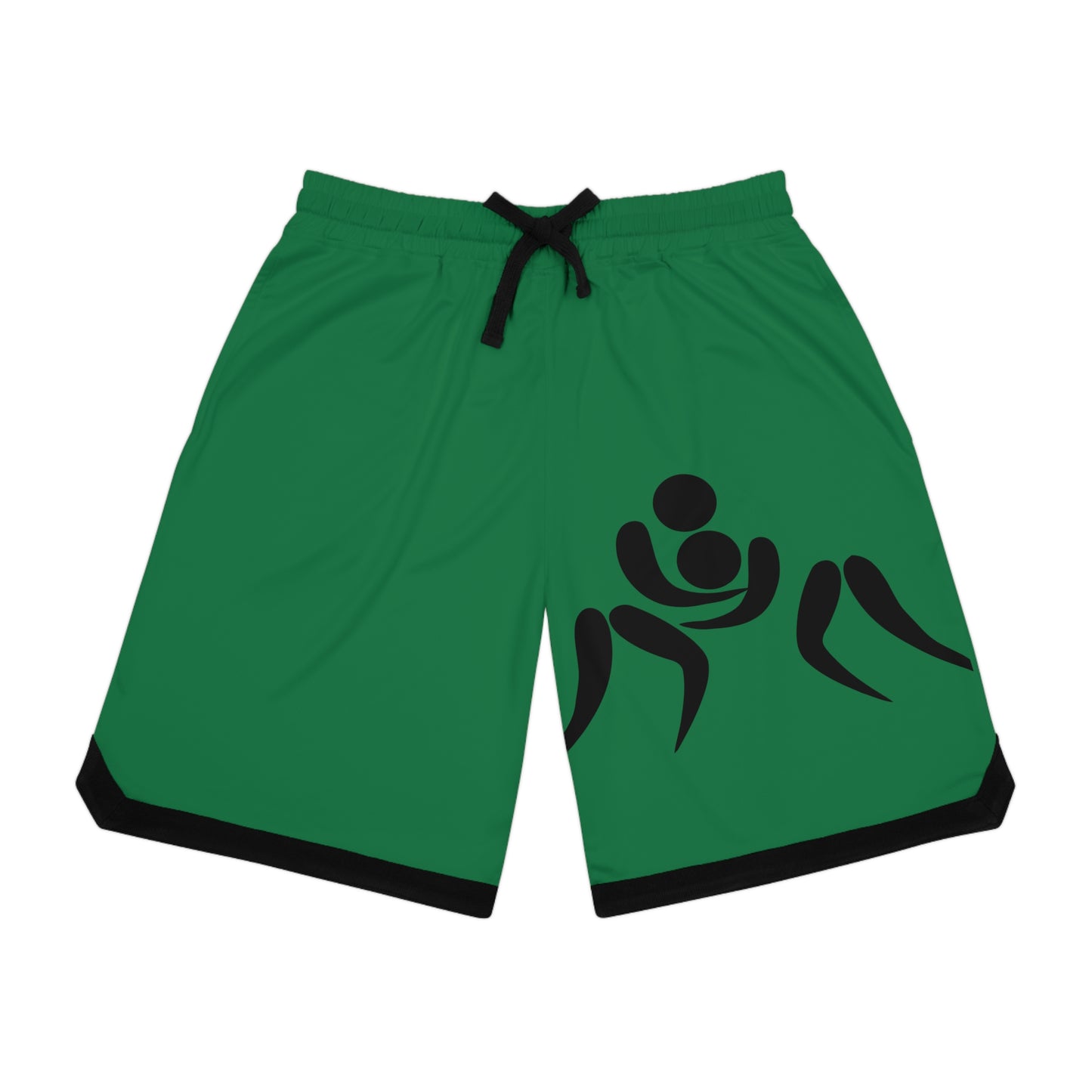 Basketball Rib Shorts: Wrestling Dark Green