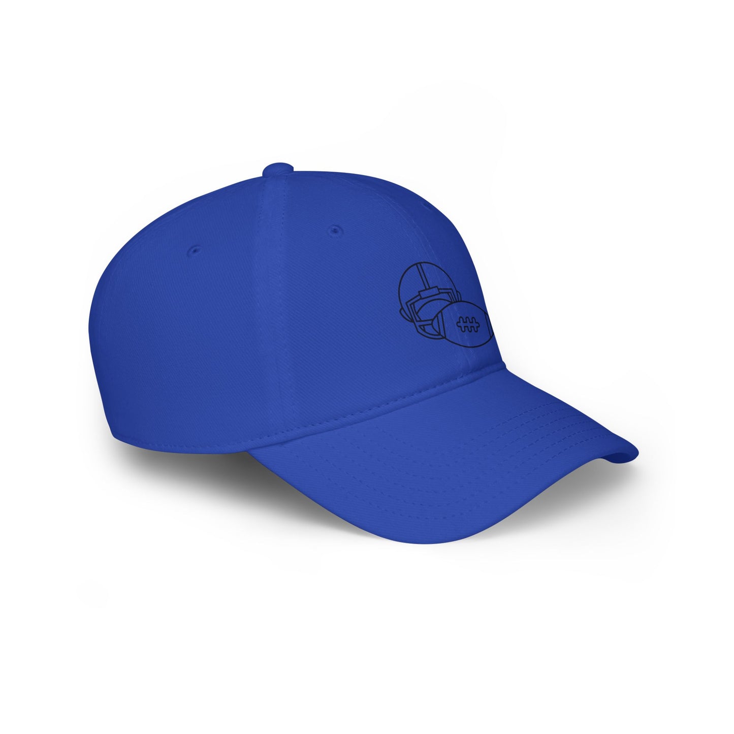 Low Profile Baseball Cap: Football