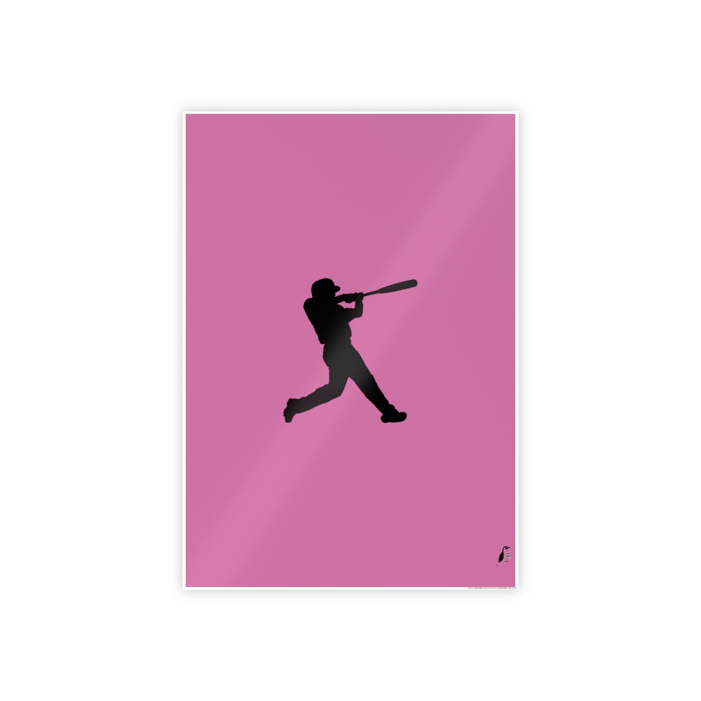 Gloss Posters: Baseball Lite Pink