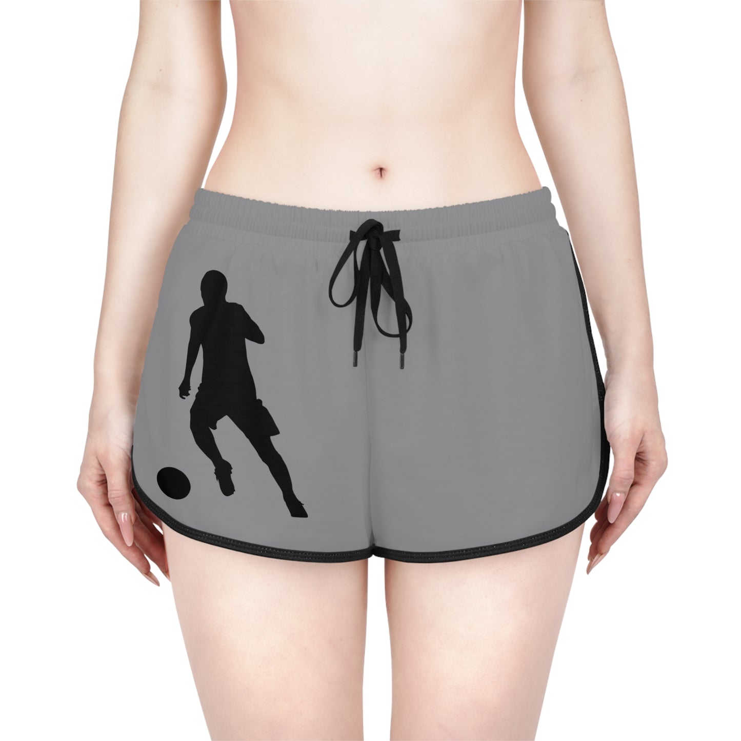 Women's Relaxed Shorts: Soccer Grey