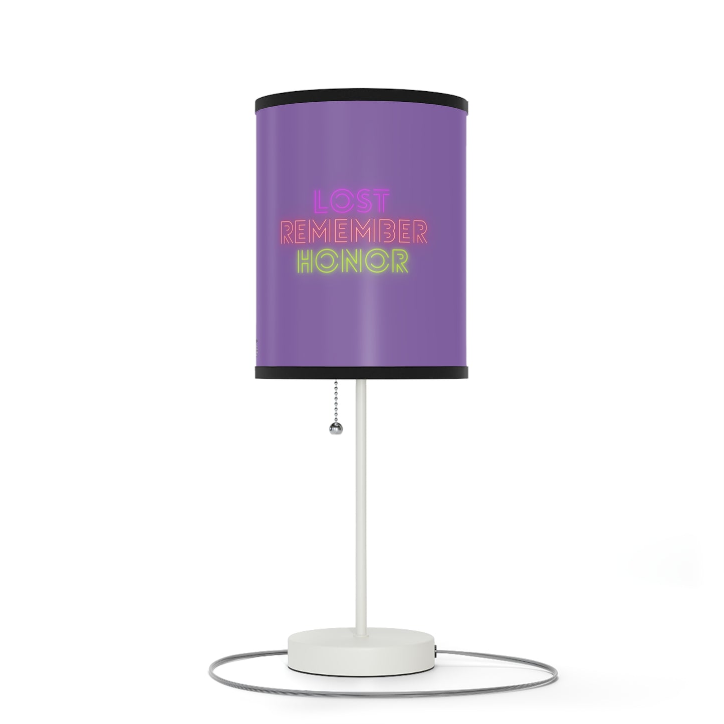 Lamp on a Stand, US|CA plug: Hockey Lite Purple