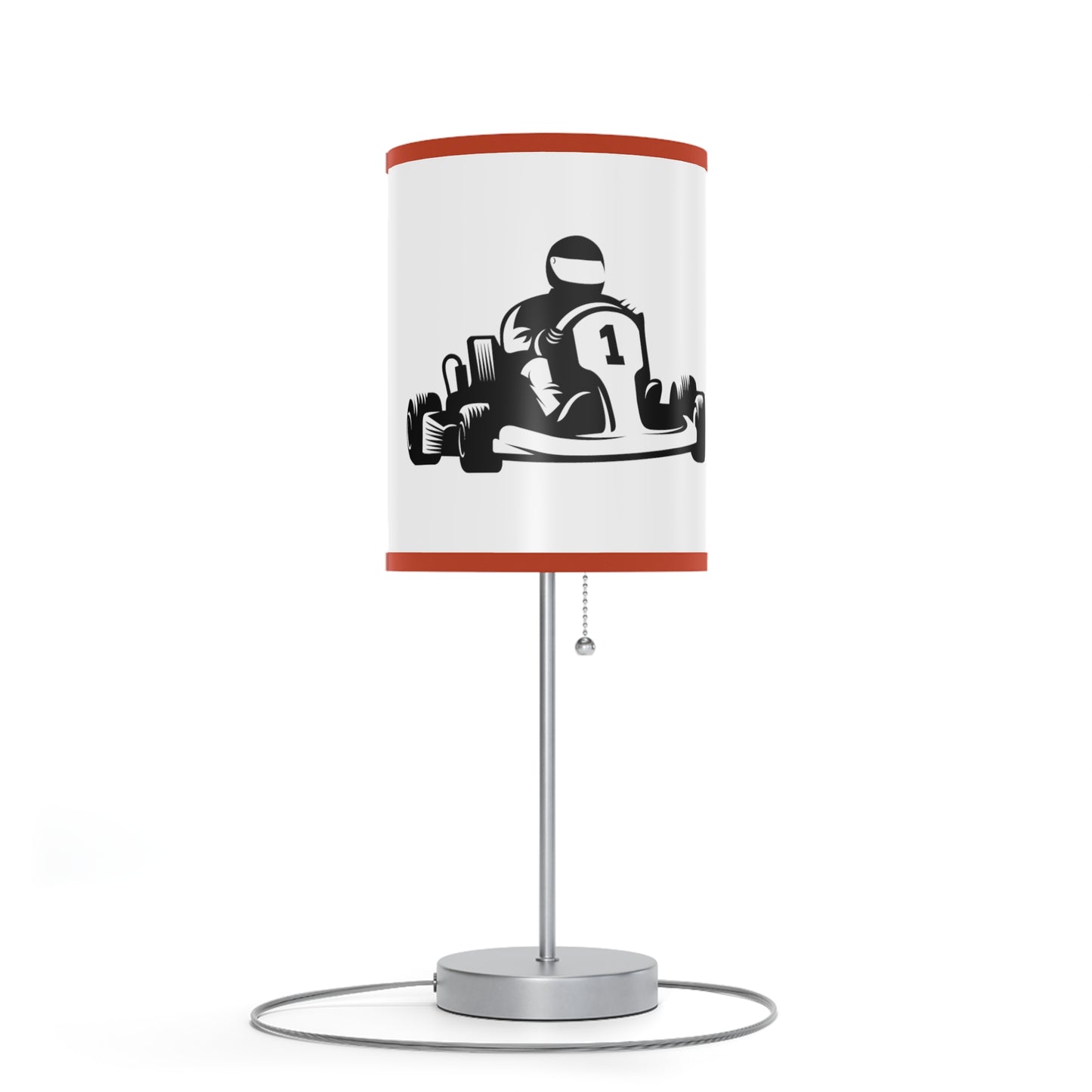 Lamp on a Stand, US|CA plug: Racing White