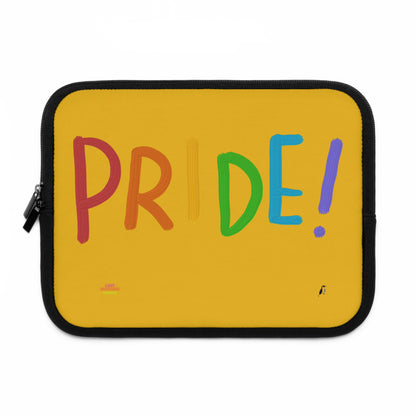 Laptop Sleeve: LGBTQ Pride Yellow