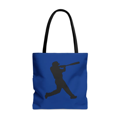 Tote Bag: Baseball Dark Blue