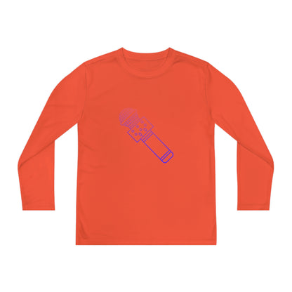 Youth Long Sleeve Competitor Tee: Musika 