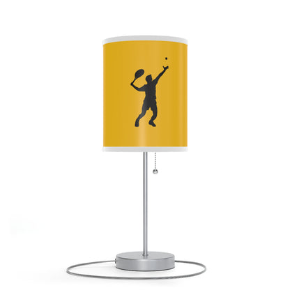 Lamp on a Stand, US|CA plug: Tennis Yellow