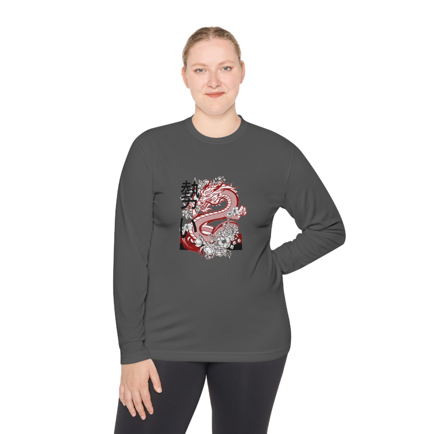 Lightweight Long Sleeve Tee: Dragons #1