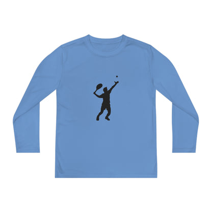 Youth Long Sleeve Competitor Tee: Tennis