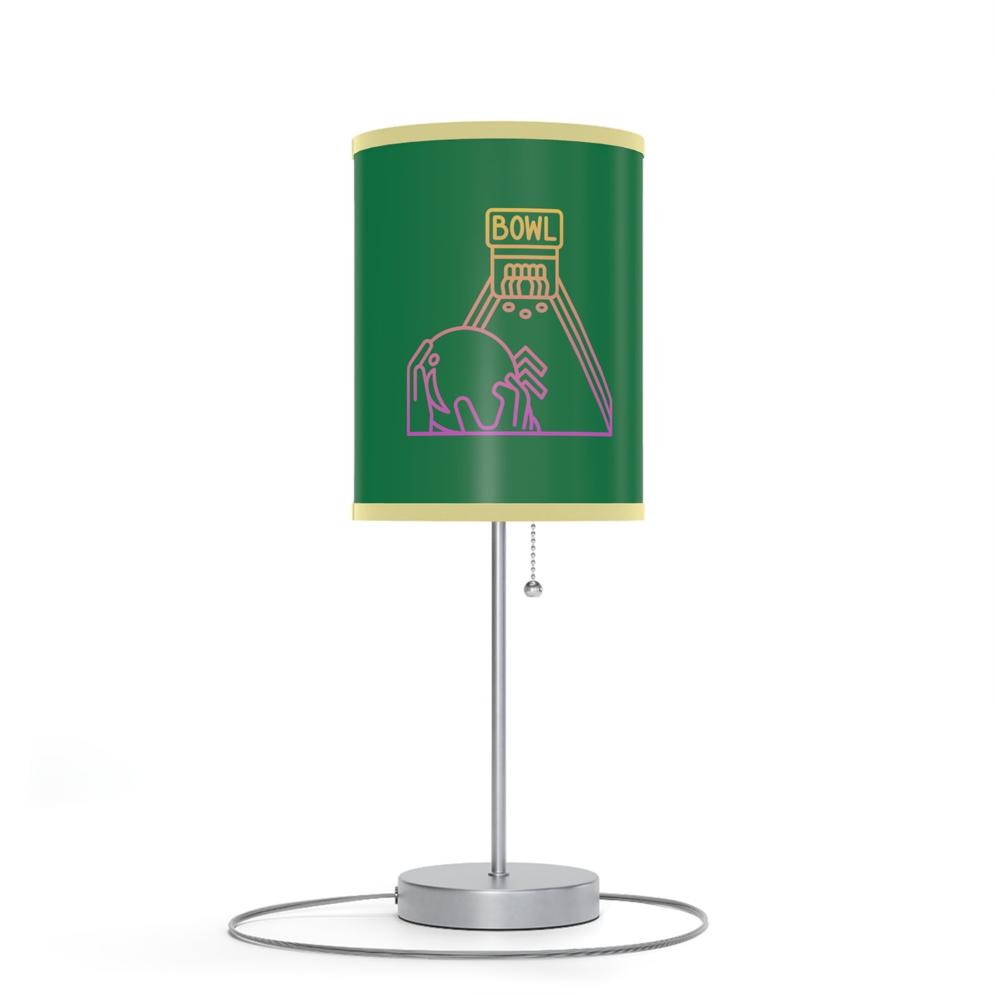 Lamp on a Stand, US|CA plug: Bowling Dark Green