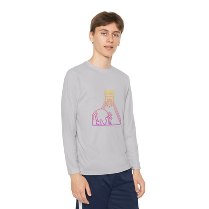 Youth Long Sleeve Competitor Tee: Bowling