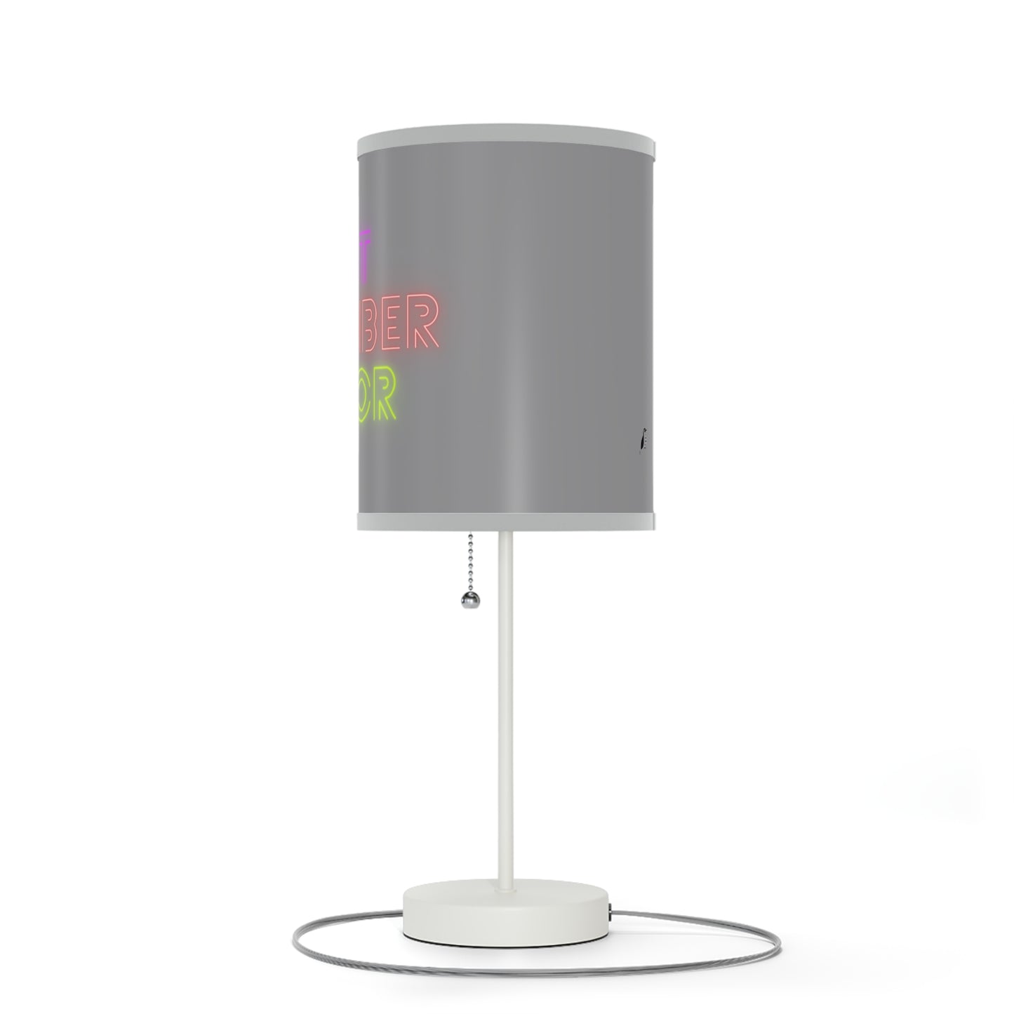 Lamp on a Stand, US|CA plug: Lost Remember Honor Grey