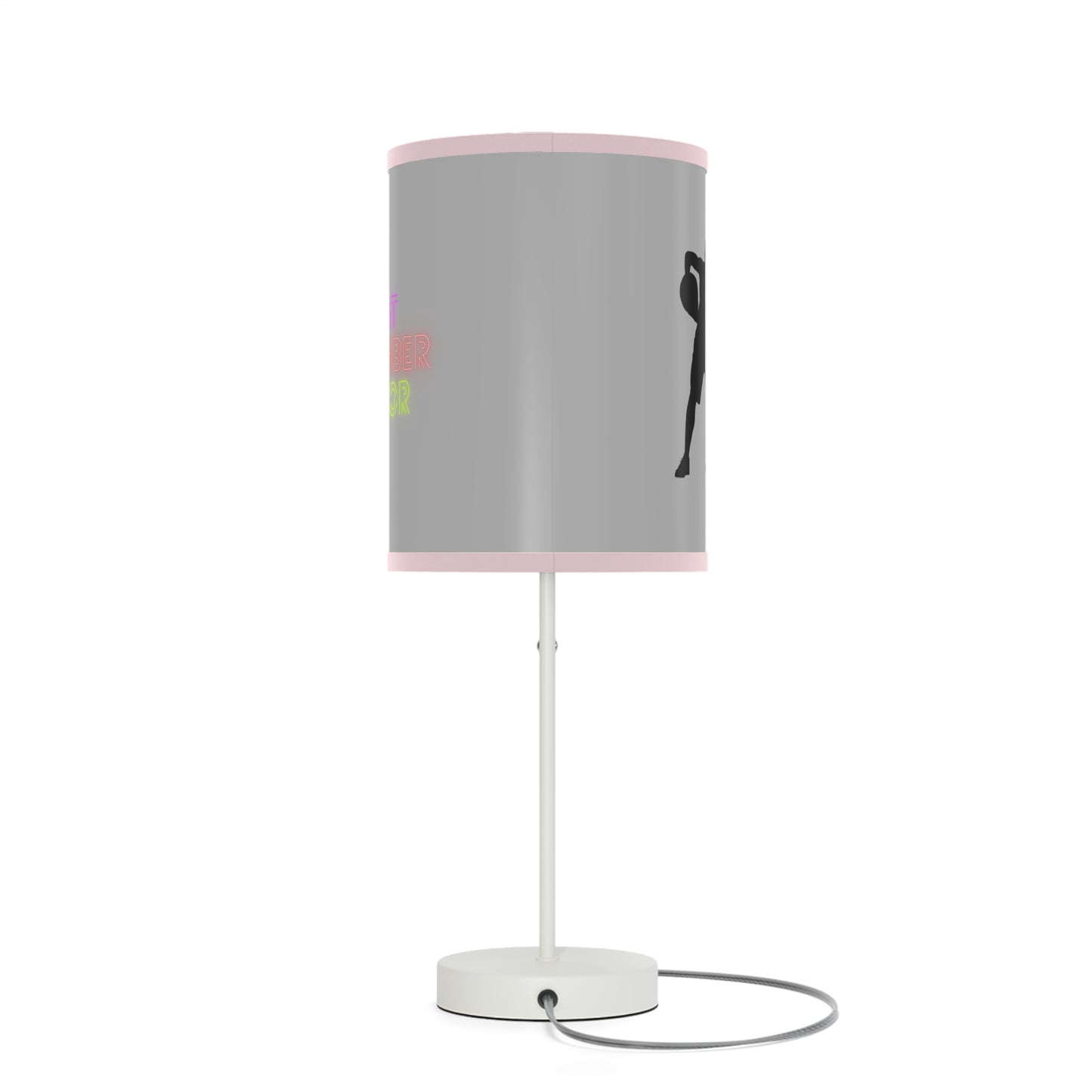 Lamp on a Stand, US|CA plug: Basketball Lite Grey 