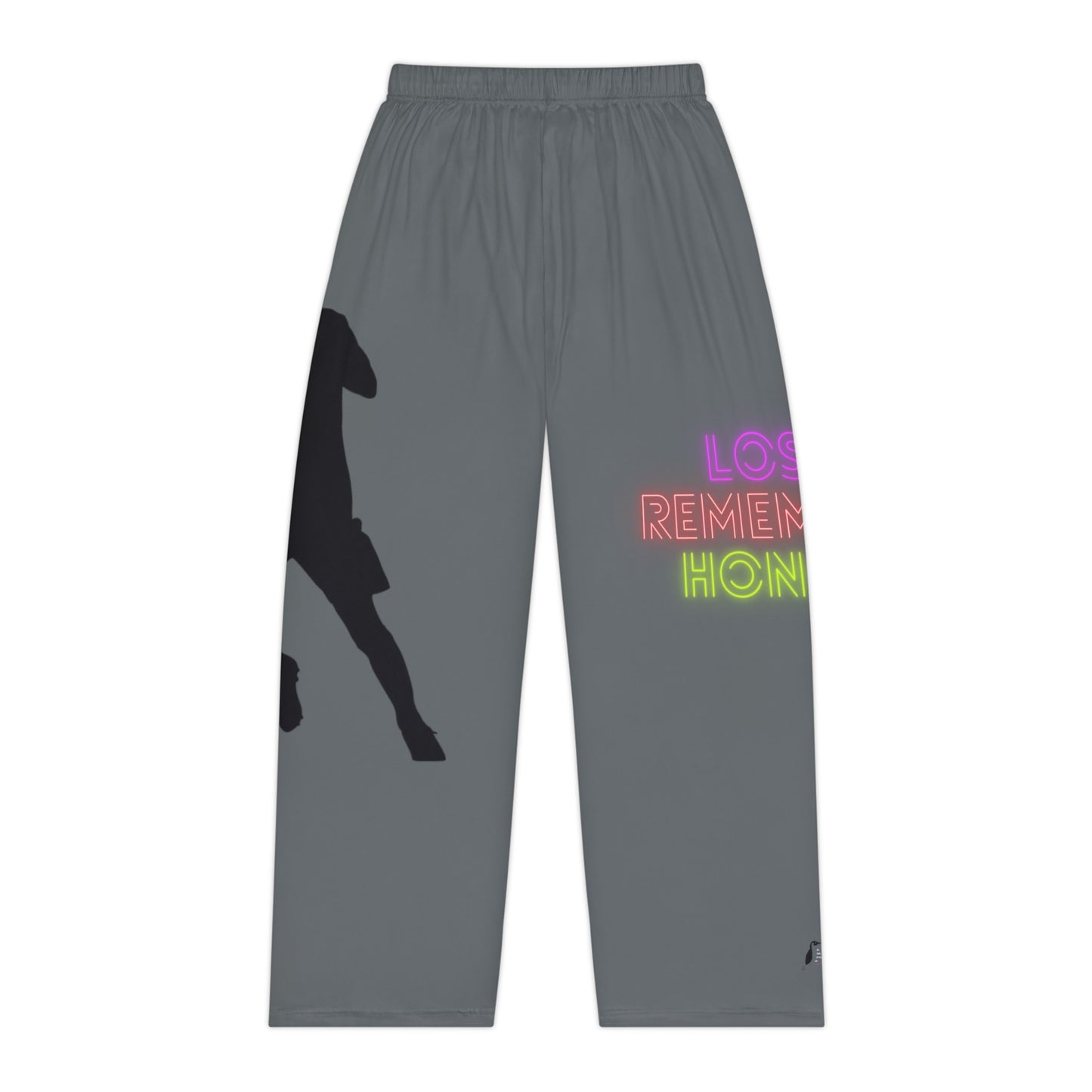 Pambabaeng Pajama Pantalon: Soccer Dark Grey