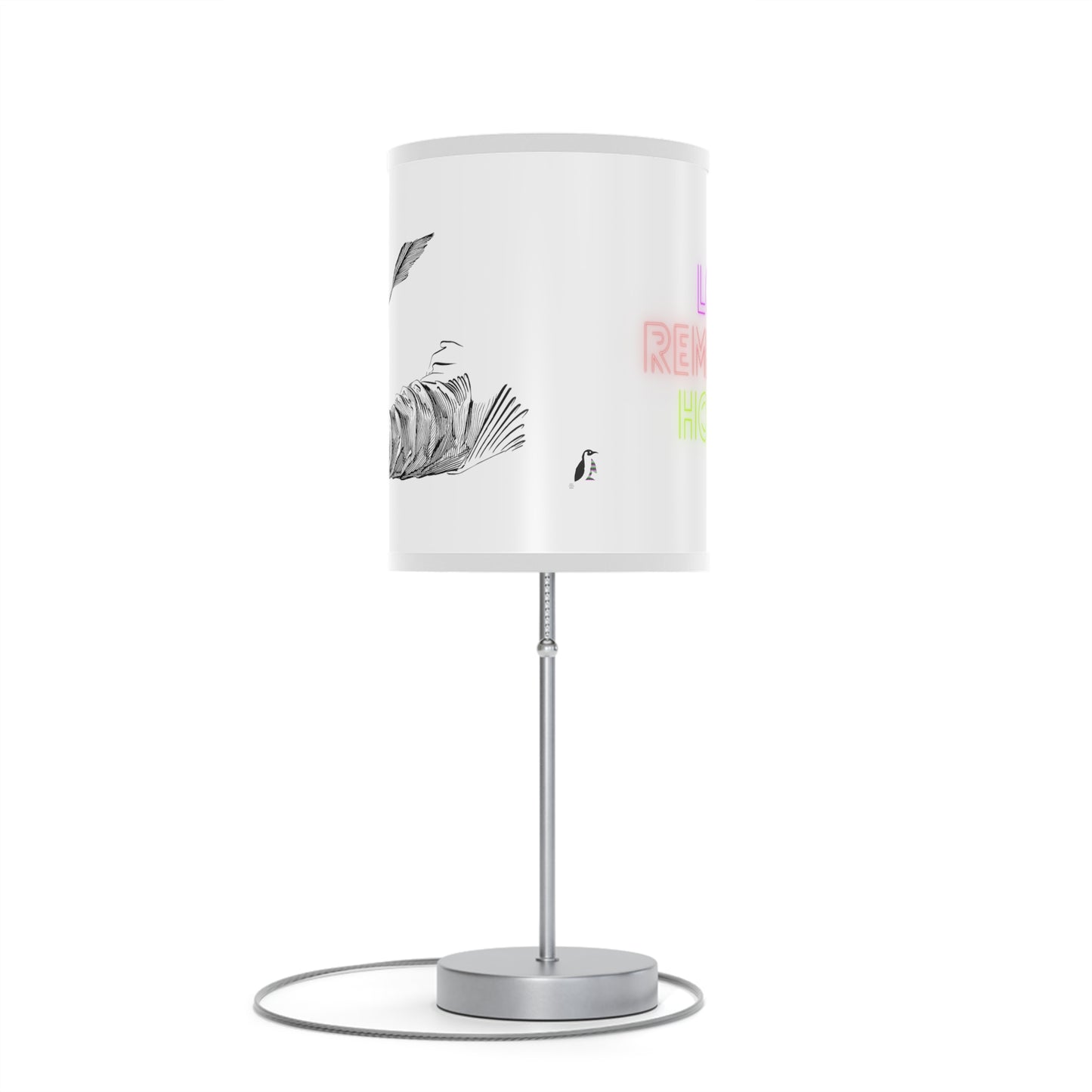 Lamp sa isang Stand, US|CA plug: Writing White 