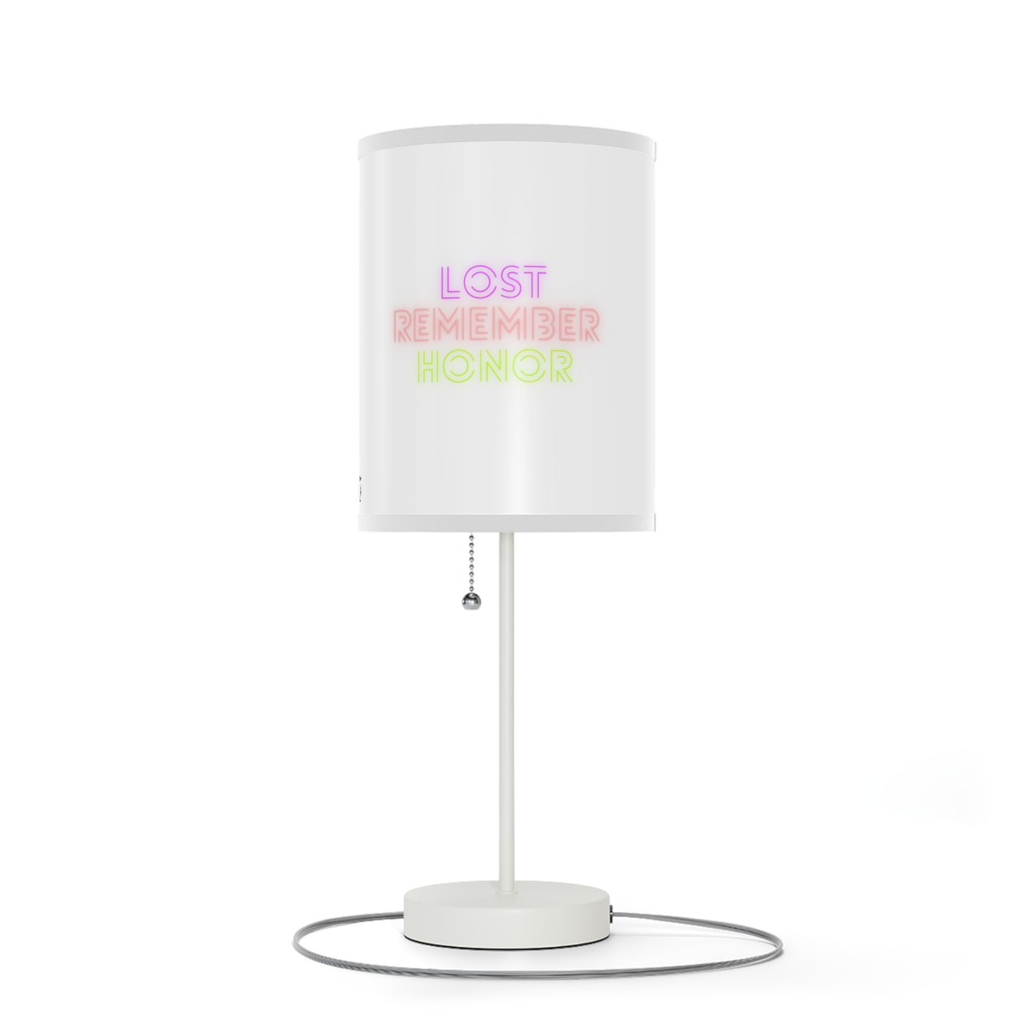 Lamp on a Stand, US|CA plug: Hockey White