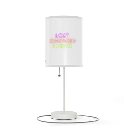 Lamp on a Stand, US|CA plug: Hockey White 