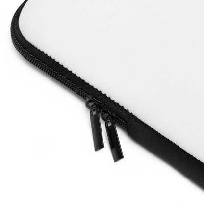 Laptop Sleeve: Baseball White