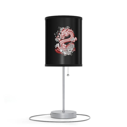 Lamp on a Stand, US|CA plug: Dragons Black