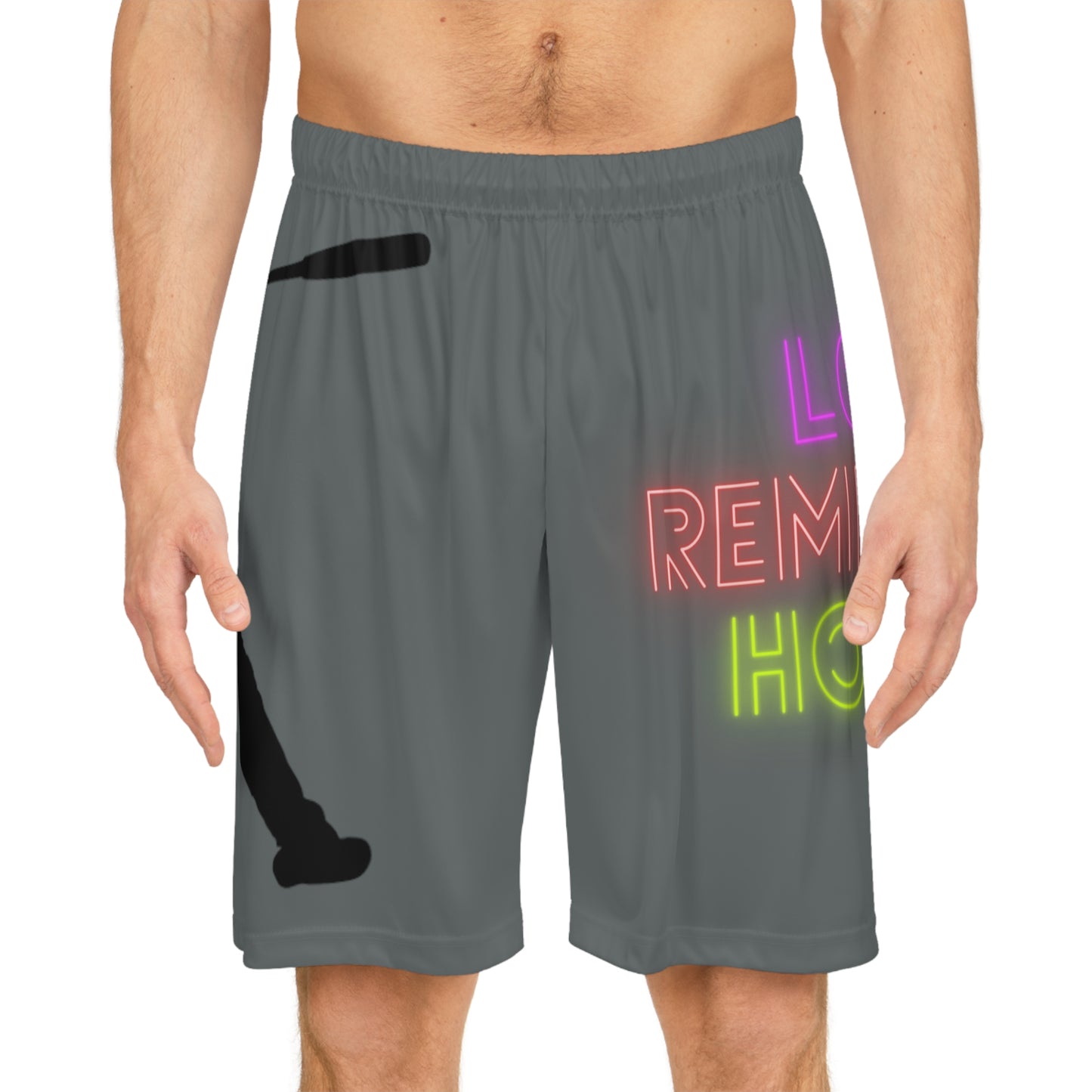 Basketball Shorts: Baseball Dark Grey 