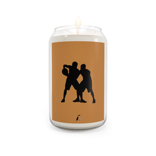 Scented Candle, 13.75oz: Basketball Lite Brown