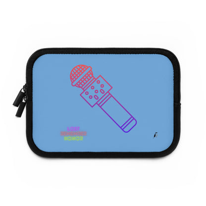 Laptop Sleeve: Music Lite Blue