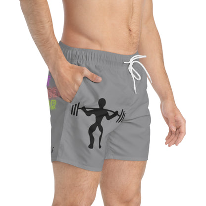 Swim Trunks: Weightlifting Grey