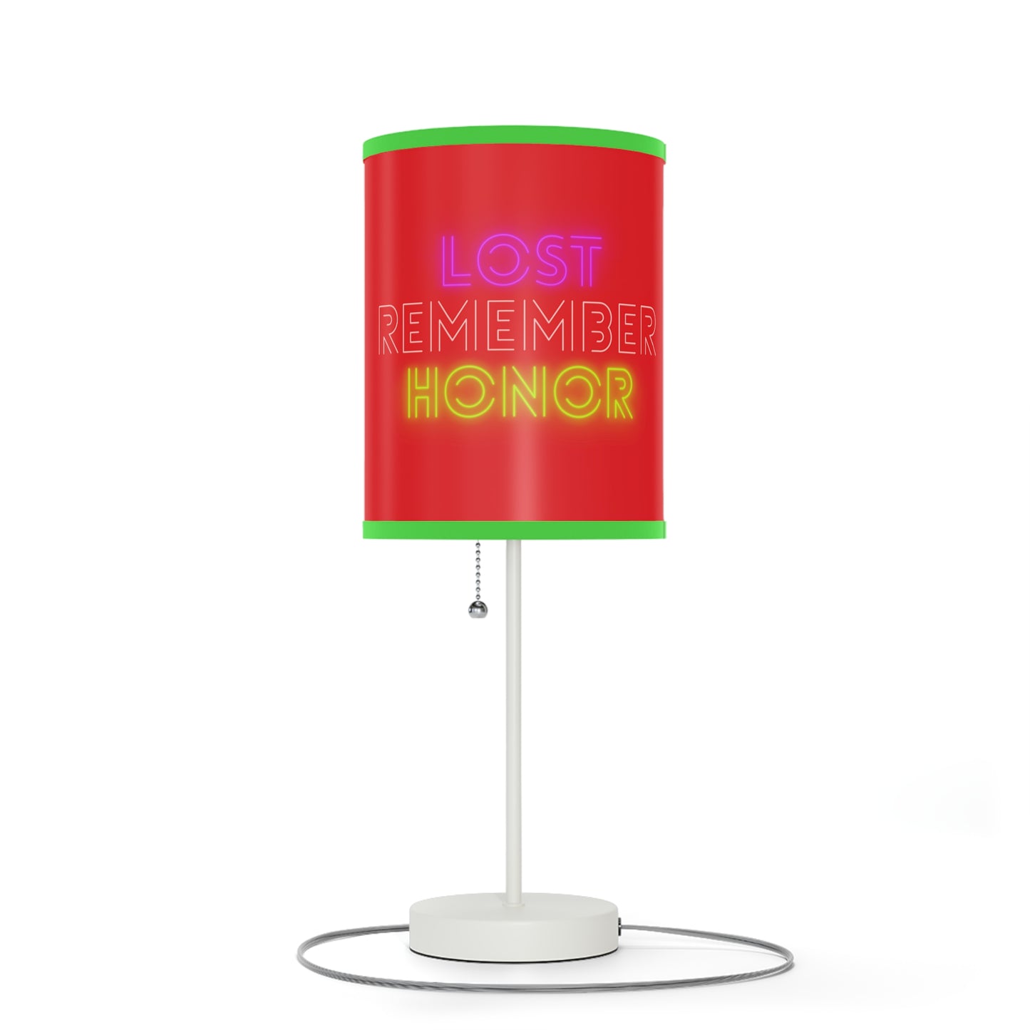 Lamp on a Stand, US|CA plug: Music Red