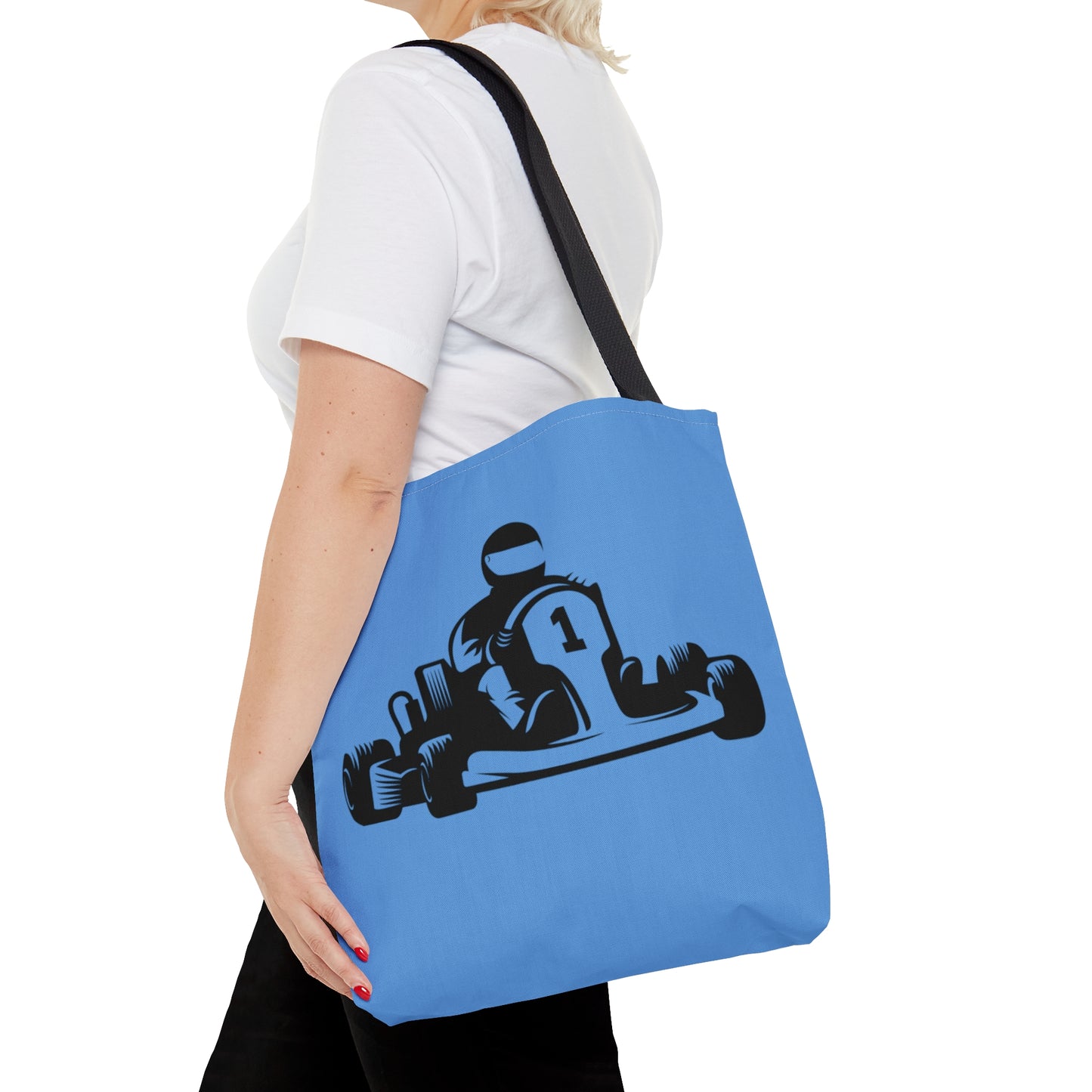 Tote Bag: Racing Lite Blue