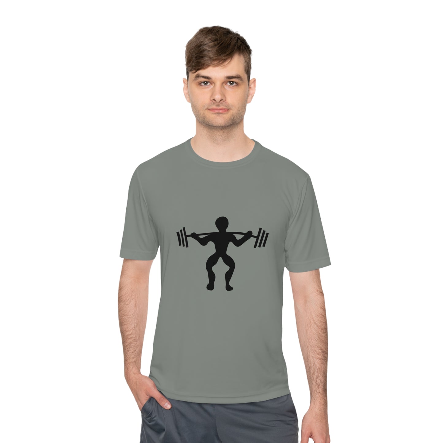 Moisture Wicking Tee: Weightlifting #2