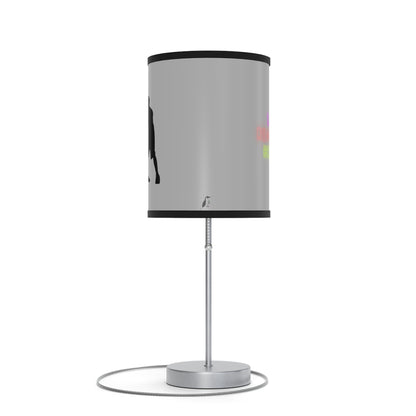 Lamp on a Stand, US|CA plug: Basketball Lite Grey 