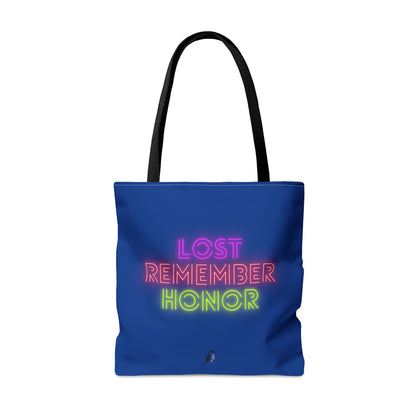 Tote Bag: Basketball Dark Blue