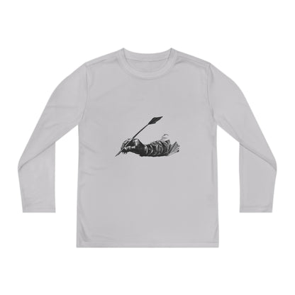 Youth Long Sleeve Competitor Tee: Writing