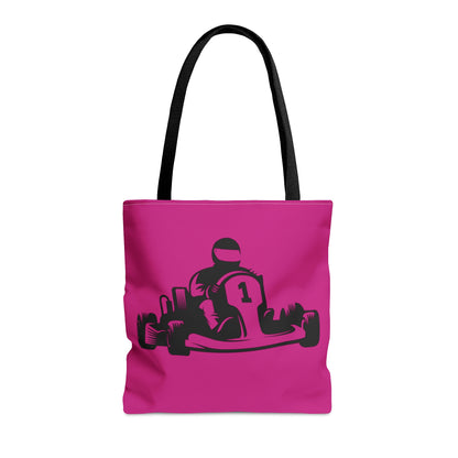 Tote Bag: Racing Pink