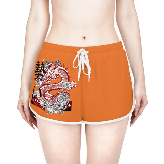 Women's Relaxed Shorts: Dragons Crusta
