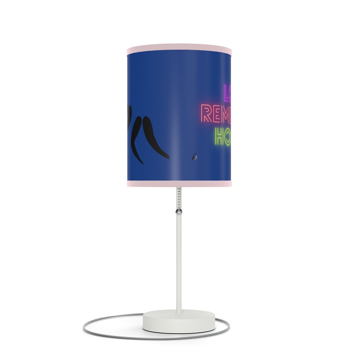 Lamp on a Stand, US|CA plug: Wrestling Dark Blue 