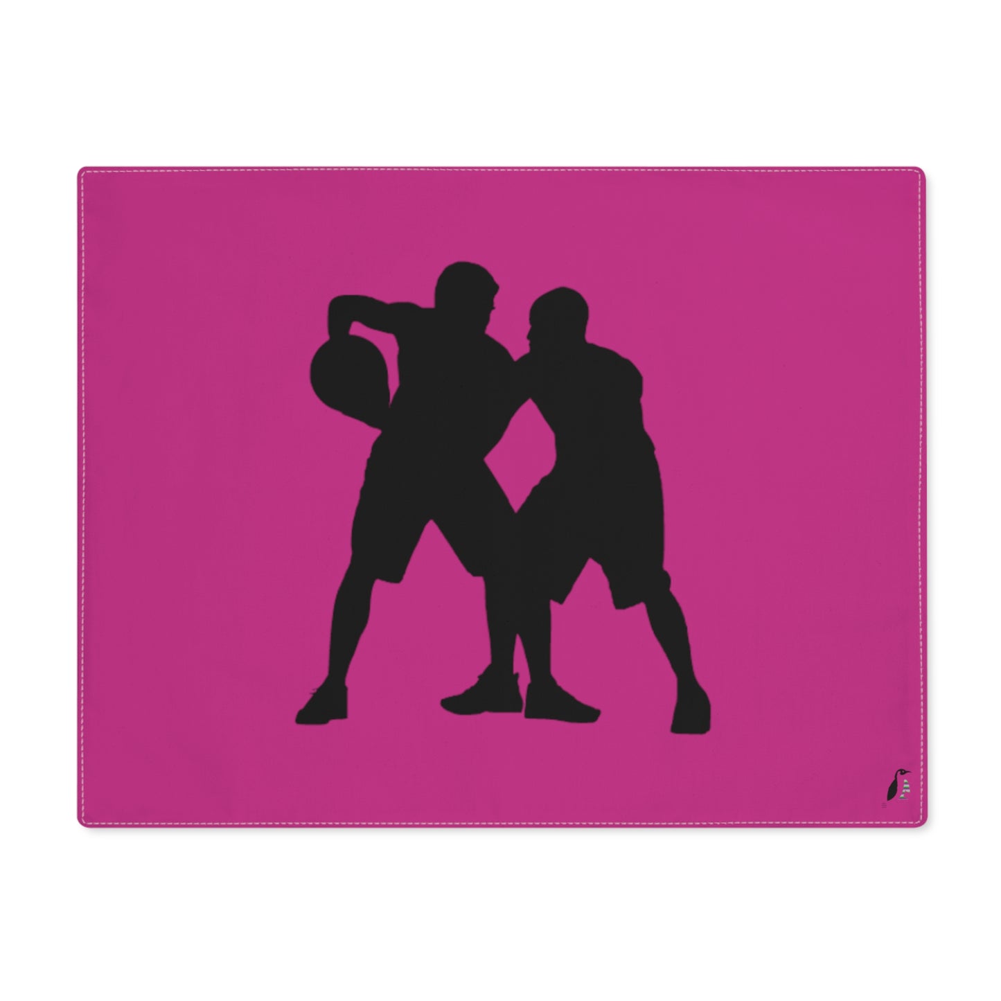 Placemat, 1pc: Basketball Pink