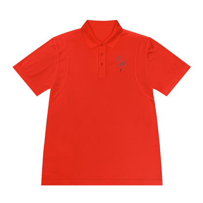 Men's Sport Polo Shirt: Volleyball #1