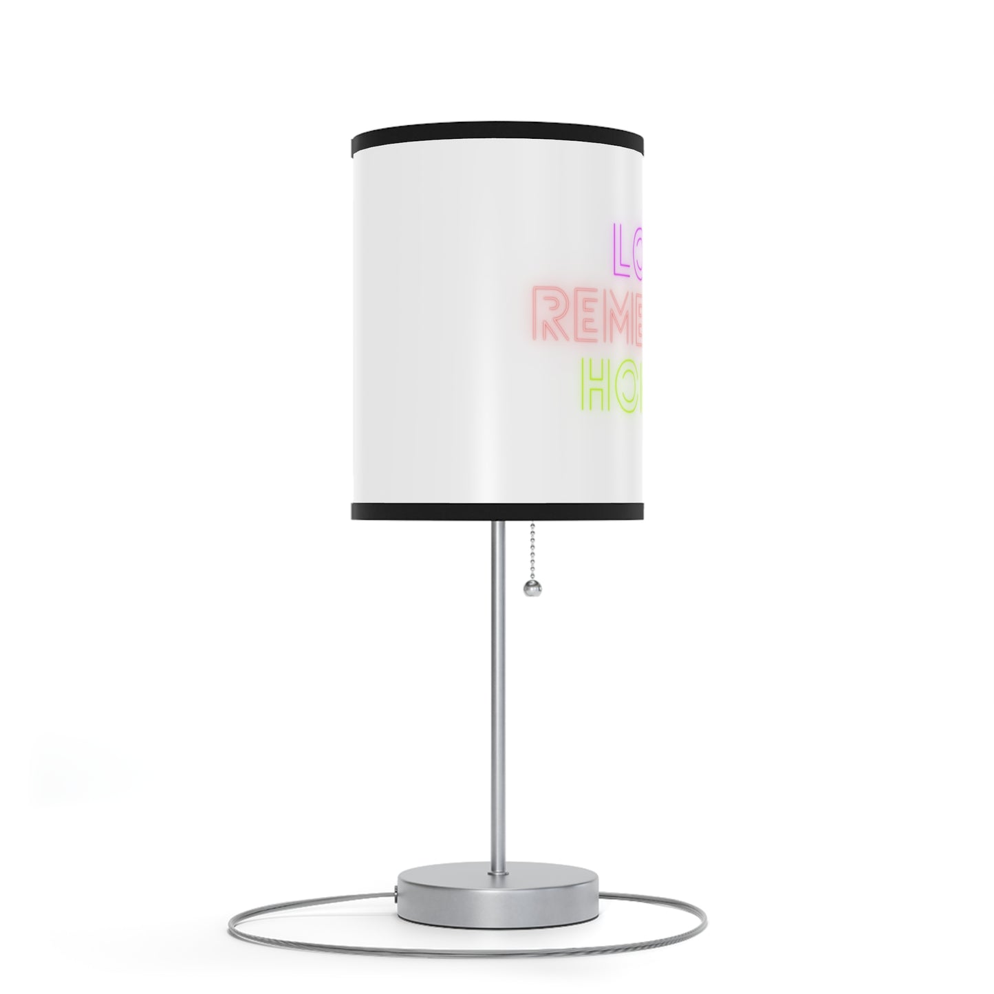 Lamp on a Stand, US|CA plug: Lost Remember Honor White 