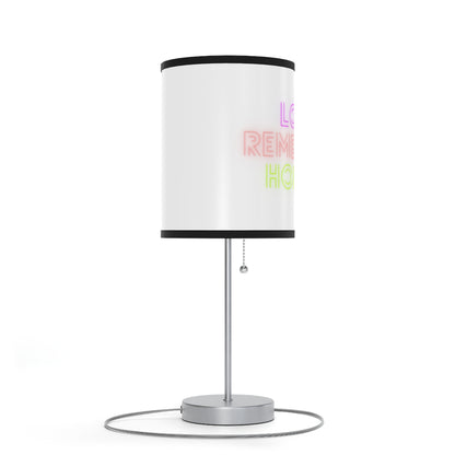 Lamp on a Stand, US|CA plug: Lost Remember Honor White 