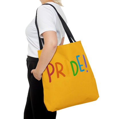 Tote Bag: LGBTQ Pride Yellow