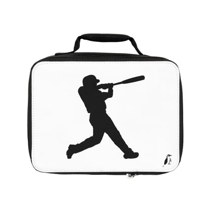 Lunch Bag: Baseball White