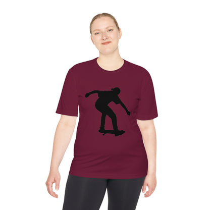 Moisture Wicking Tee: Skateboarding #3