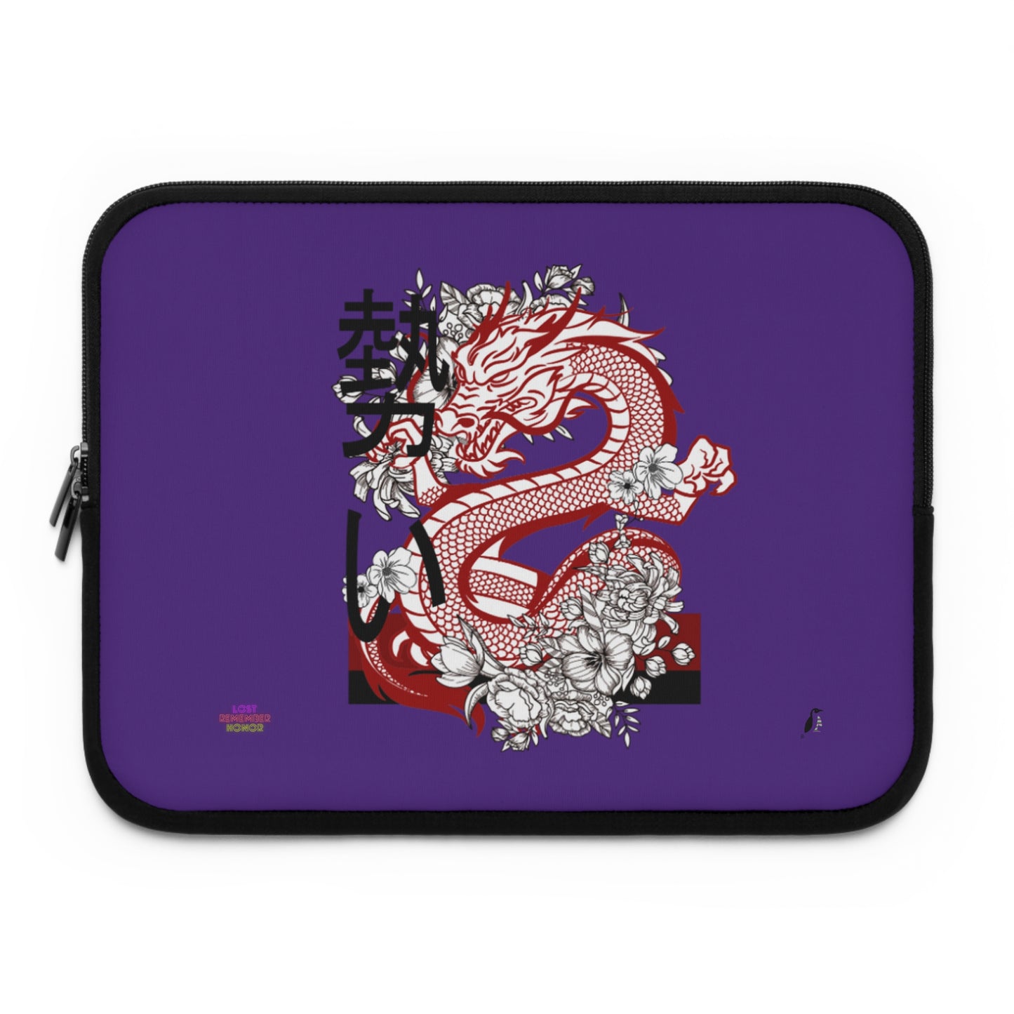 Laptop Sleeve: Dragons Purple