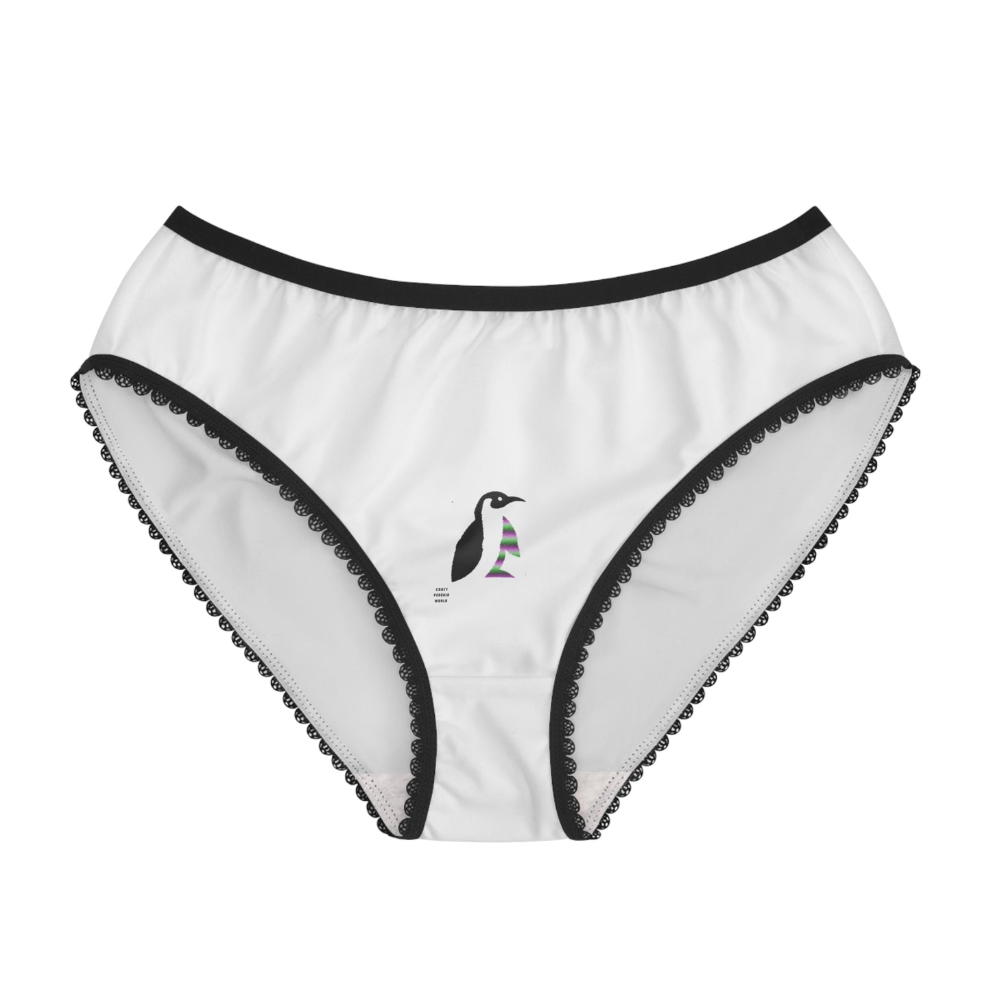 Women's Briefs: Weightlifting White