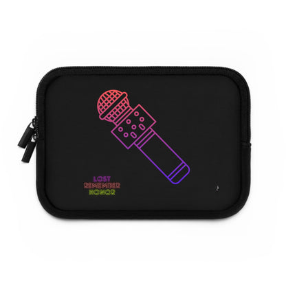 Laptop Sleeve: Music Black