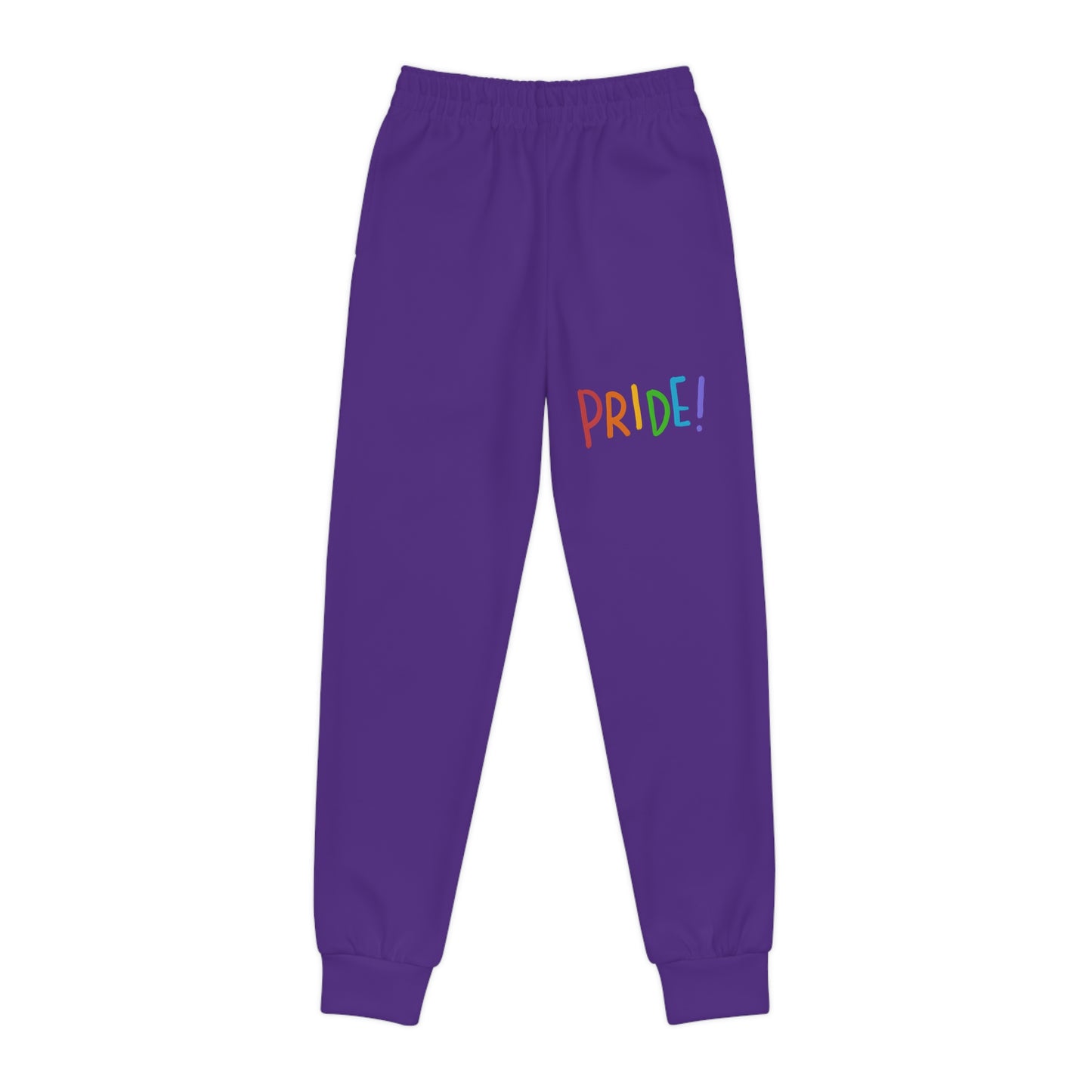 Youth Joggers: LGBTQ Pride Purple