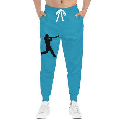 Athletic Joggers: Baseball Turquoise