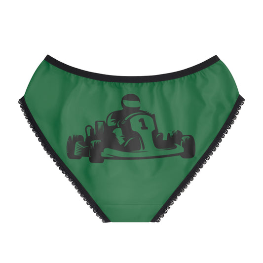 Women's Briefs: Racing Dark Green