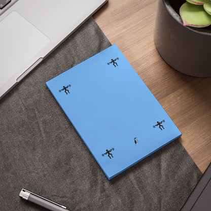 Post-it® Note Pads: Weightlifting Lite Blue