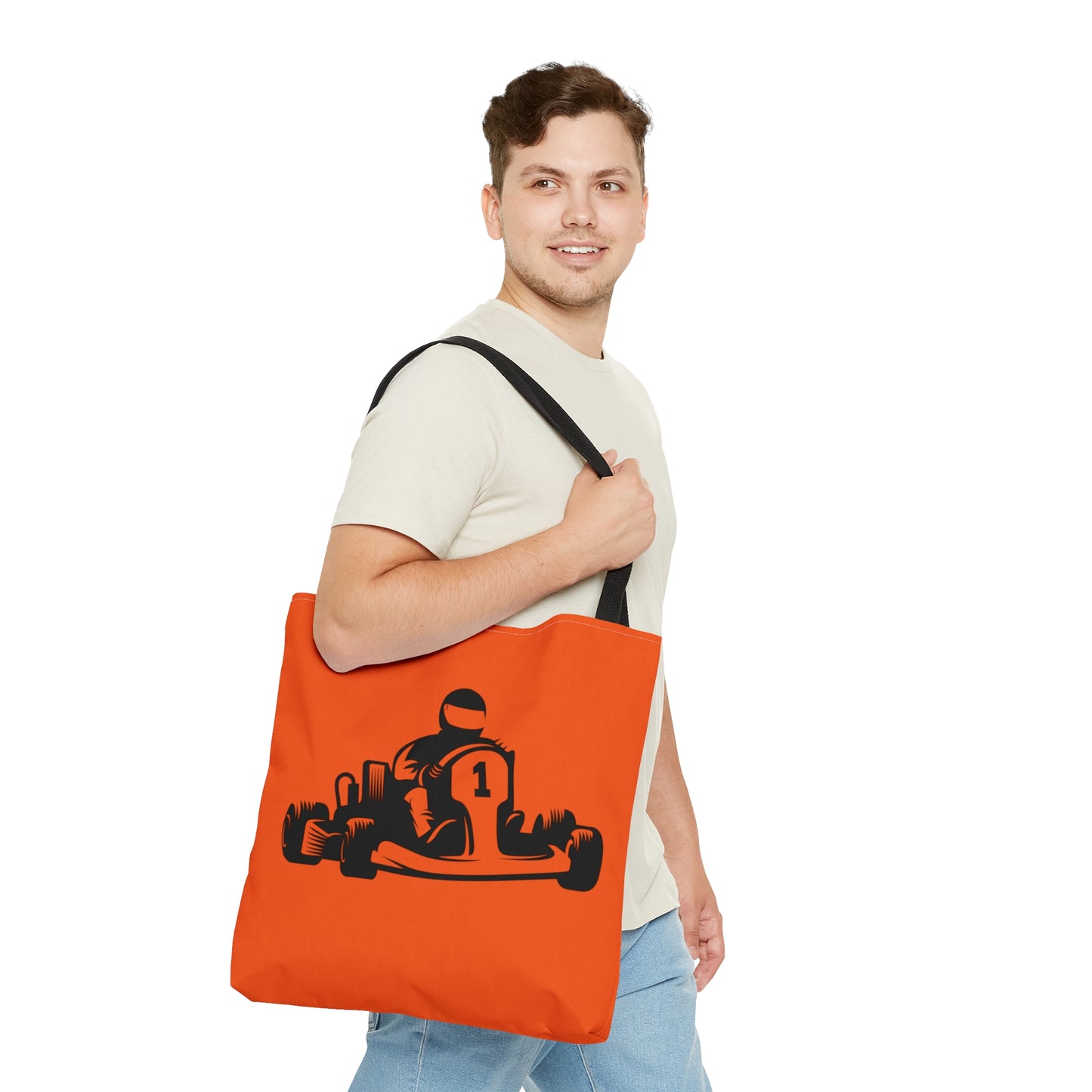 Tote Bag: Racing Orange